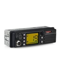 Radio CB Thundepole T3000 12/24V ASQ DIN  - płytki montaż głośnik na przednim panelu NOWA DOSTAWA